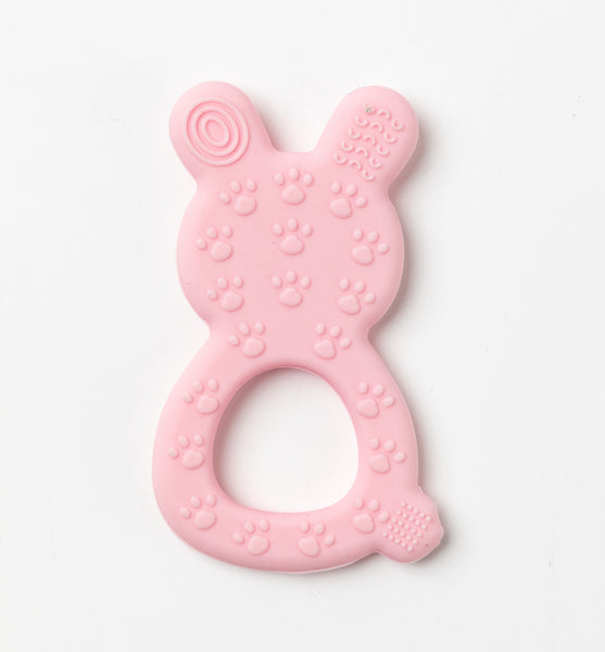 Bunny Teether - pink