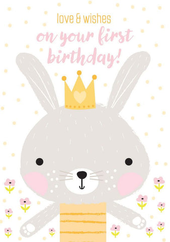Card - First Birthday