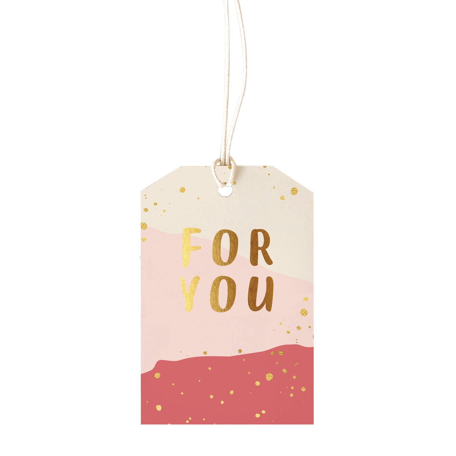 Gift Tag - For You - pink