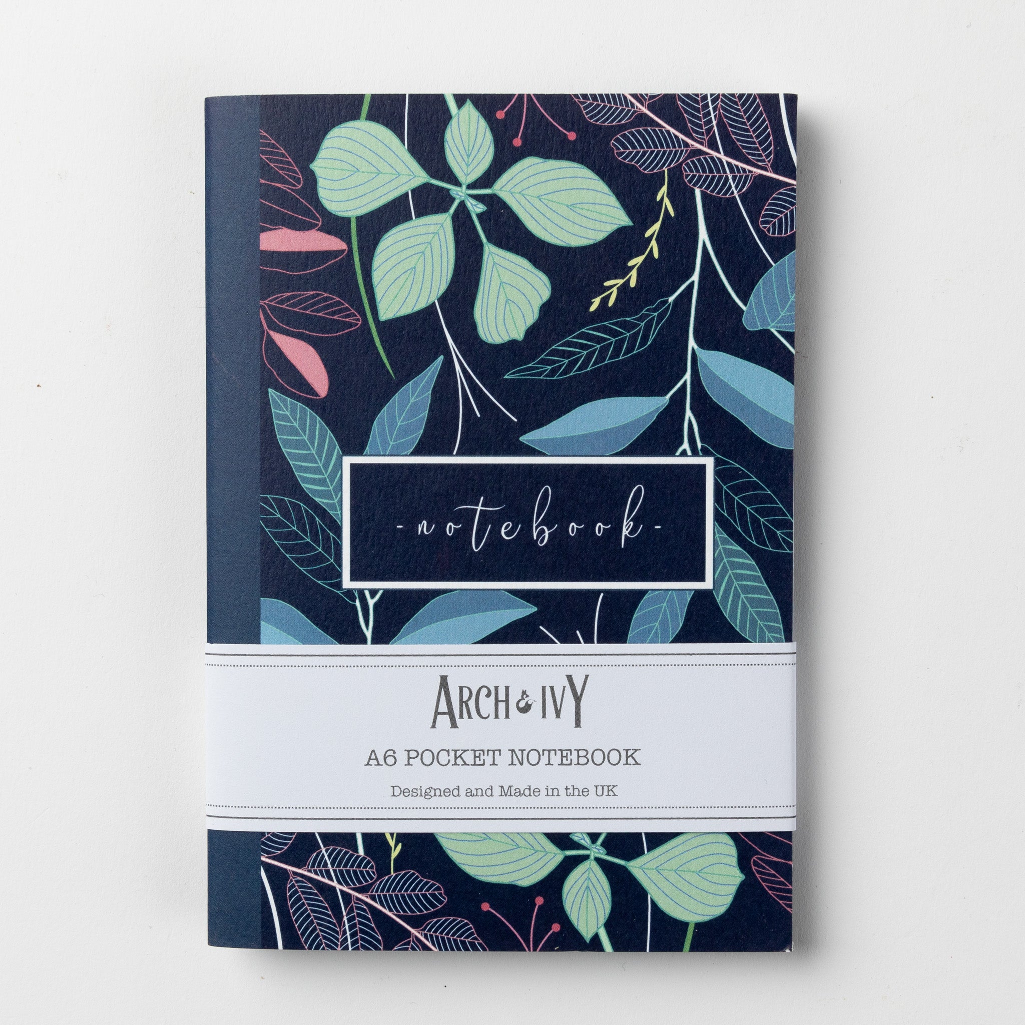 Notebook - A6 - Leaves
