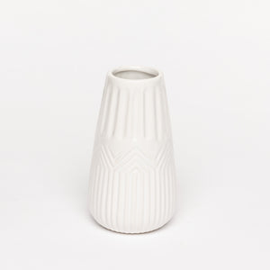 Ziggy Vase - White - small
